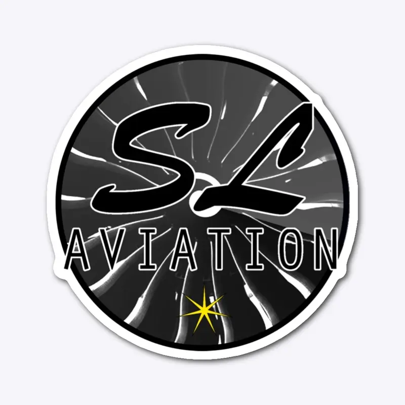 SL - Aviation Die Cut Sticker